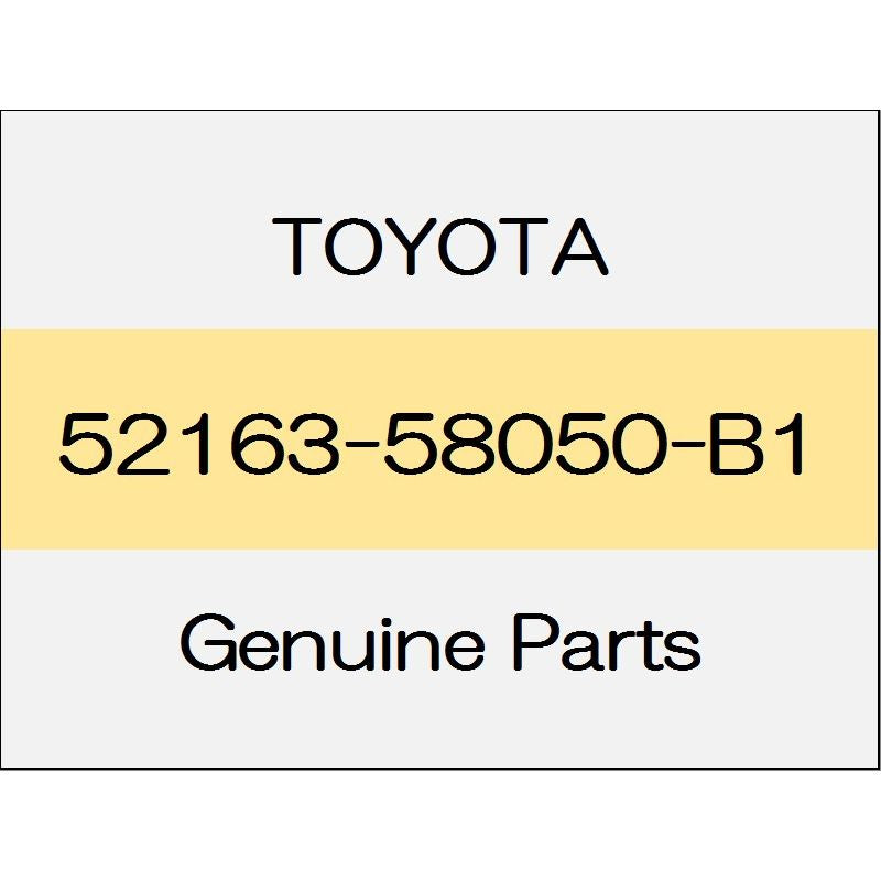 [NEW] JDM TOYOTA ALPHARD H3# Rear bumper plate (R) body color code (1G3) 52163-58050-B1 GENUINE OEM