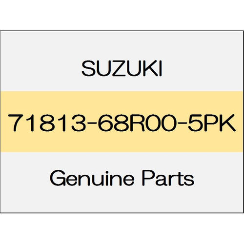 [NEW] JDM SUZUKI SWIFT SPORTS ZC33 Rear side bumper (L) 71813-68R00-5PK GENUINE OEM