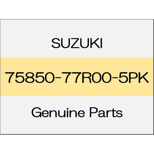 [NEW] JDM SUZUKI JIMNY SIERRA JB74 Floor console rear box 75850-77R00-5PK GENUINE OEM