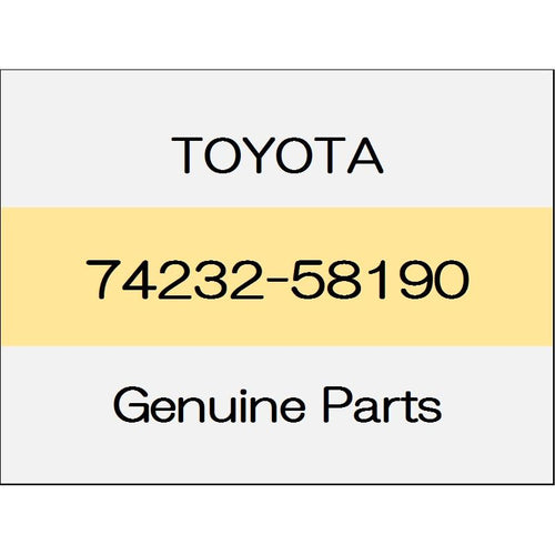 [NEW] JDM TOYOTA ALPHARD H3# Front armrest base panel upper (L) 74232-58190 GENUINE OEM