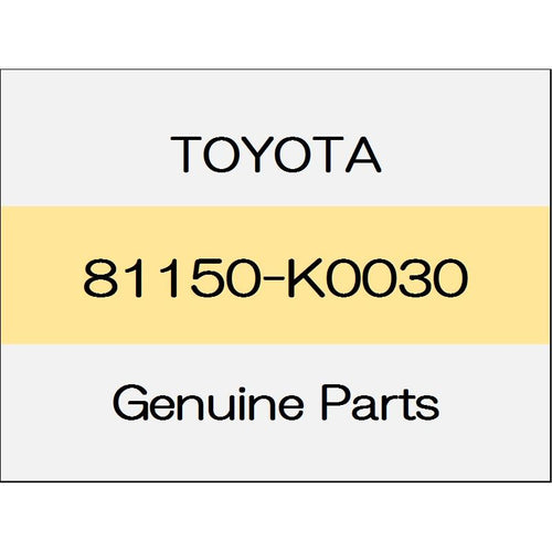 [NEW] JDM TOYOTA YARIS A1#,H1#,P210 Head lamp Assy (L) 81150-K0030 GENUINE OEM