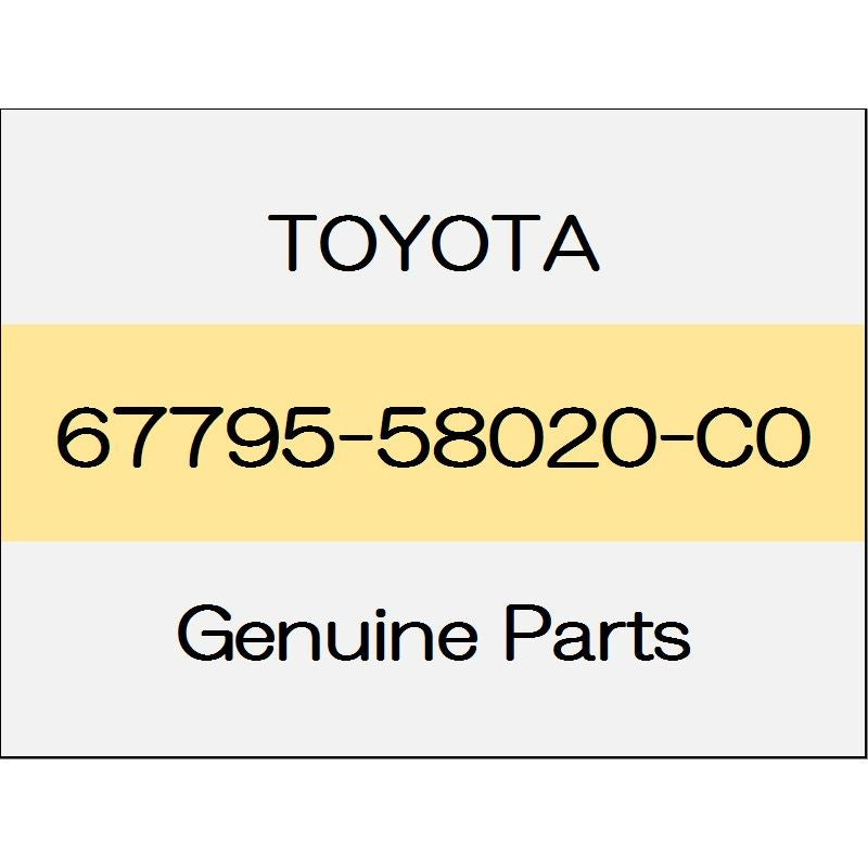 [NEW] JDM TOYOTA ALPHARD H3# Door trim ornament base Front (R) ~ 1801 Aero system 67795-58020-C0 GENUINE OEM