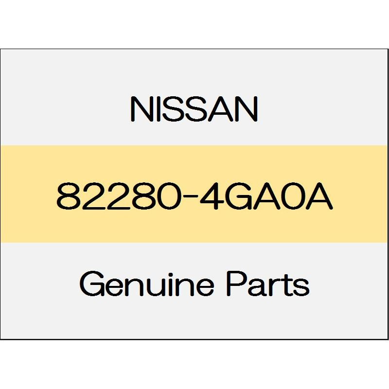 [NEW] JDM NISSAN SKYLINE V37 Rear door sash molding (R) 82280-4GA0A GENUINE OEM