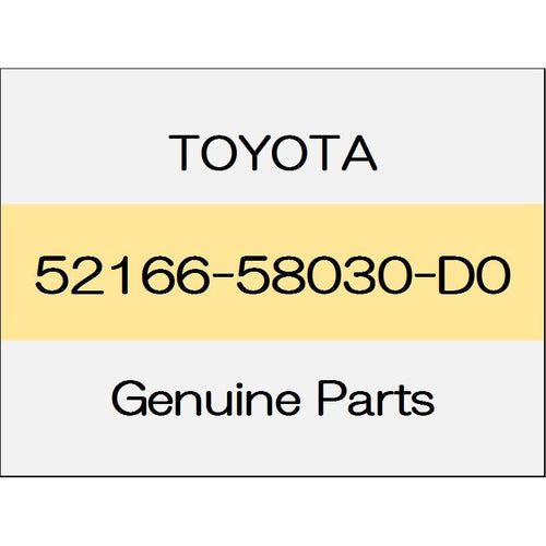 [NEW] JDM TOYOTA ALPHARD H3# Rear bumper cover upper (L) body color code (3Q3) 52166-58030-D0 GENUINE OEM