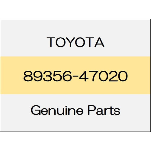 [NEW] JDM TOYOTA YARIS A1#,H1#,P210 Clearance warning Information label 89356-47020 GENUINE OEM