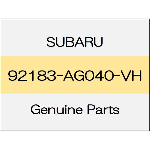 [NEW] JDM SUBARU WRX STI VA Ash tray console box cap 92183-AG040-VH GENUINE OEM