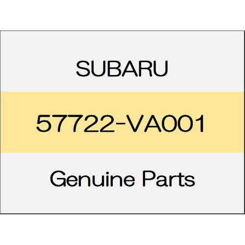 [NEW] JDM SUBARU WRX S4 VA Bumper front plate 57722-VA001 GENUINE OEM