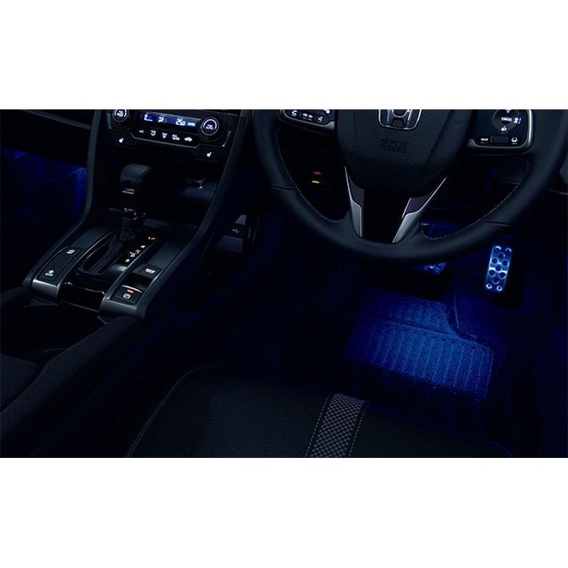 [NEW] JDM Honda CIVIC TYPE R FK8 Foot Light LED Blue Genuine OEM