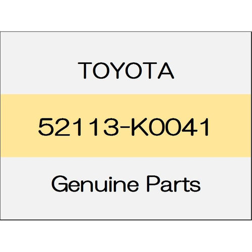 [NEW] JDM TOYOTA YARIS A1#,H1#,P210 Front bumper extension (L) 52113-K0041 GENUINE OEM