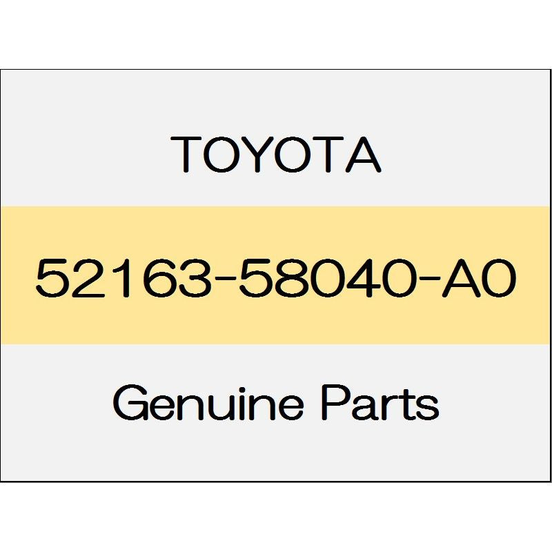 [NEW] JDM TOYOTA ALPHARD H3# Rear bumper plate (R) body color code (070) 52163-58040-A0 GENUINE OEM