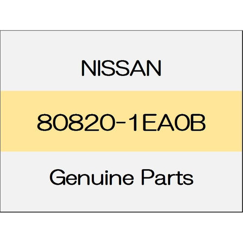 [NEW] JDM NISSAN FAIRLADY Z Z34 Front door outside molding Assy (R) 80820-1EA0B GENUINE OEM