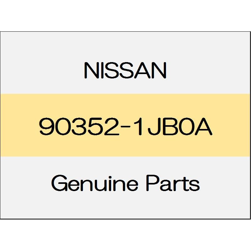 [NEW] JDM NISSAN ELGRAND E52 Back door window upper molding - 1110 90352-1JB0A GENUINE OEM