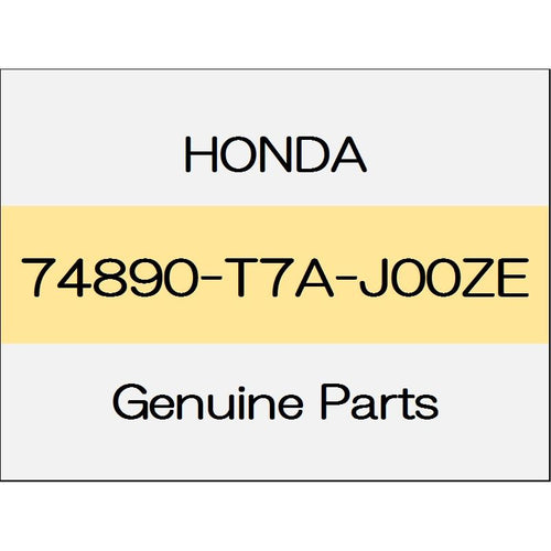 [NEW] JDM HONDA VEZEL RU Rear license garnish Assy back camera-free 1802 ~ body color code (NH821M) 74890-T7A-J00ZE GENUINE OEM