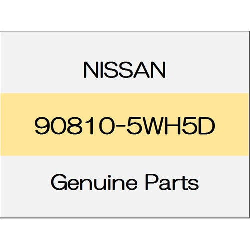 [NEW] JDM NISSAN NOTE E12 Back door finisher Assy Around View Monitor non-Blanc Natur Interior X body color code (EAR) 90810-5WH5D GENUINE OEM