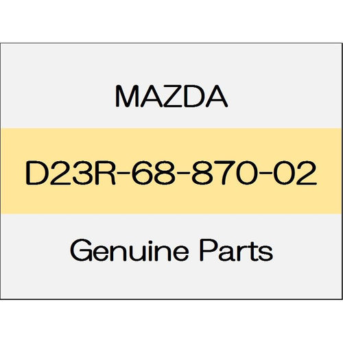 [NEW] JDM MAZDA DEMIO DJ Trunk side trim (L) 4WD D23R-68-870-02 GENUINE OEM