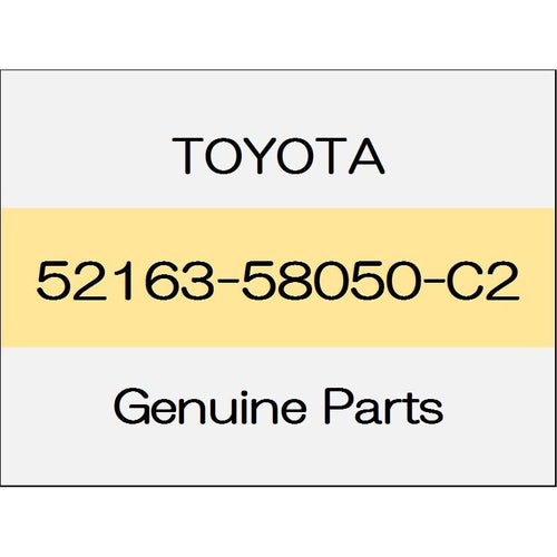 [NEW] JDM TOYOTA ALPHARD H3# Rear bumper plate (R) body color code (222) 52163-58050-C2 GENUINE OEM