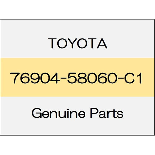 [NEW] JDM TOYOTA ALPHARD H3# Front door mudguard (L) Aero-based body color code (220) 76904-58060-C1 GENUINE OEM