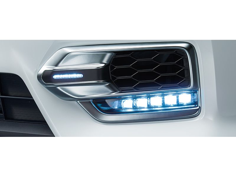 [NEW]JDM Honda STEP WGN RP Fog Light Garnish Accessory Light Chrome Plating OEM2