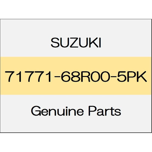 [NEW] JDM SUZUKI SWIFT SPORTS ZC33 Mu radiator grill cover all directions monitor for the camera 71771-68R00-5PK GENUINE OEM