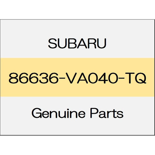 [NEW] JDM SUBARU WRX S4 VA Lamp washer nozzle cover Assy (R) body color code (G1U) 86636-VA040-TQ GENUINE OEM