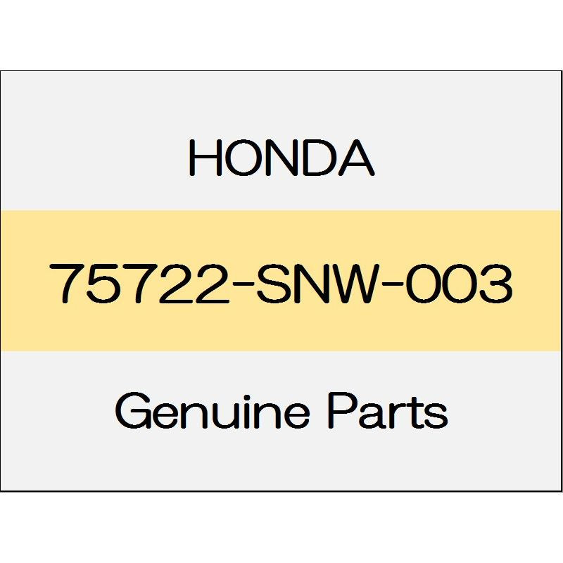 [NEW] JDM HONDA CIVIC TYPE R FD2 Rear emblem 75722-SNW-003 GENUINE OEM