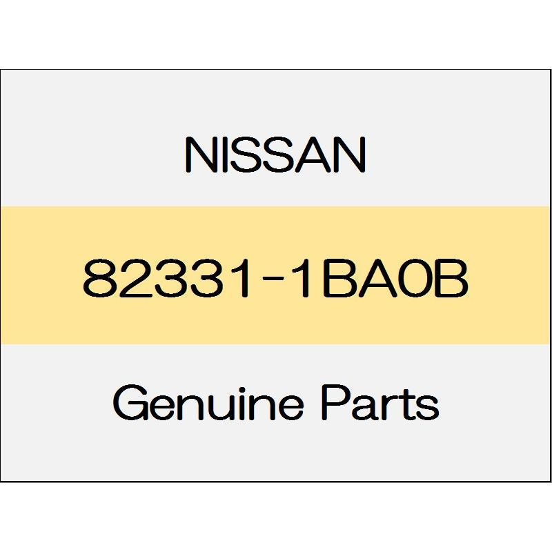 [NEW] JDM NISSAN SKYLINE CROSSOVER J50 The rear door window glass run (L) 82331-1BA0B GENUINE OEM