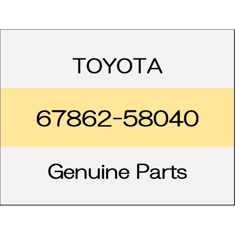 [NEW] JDM TOYOTA ALPHARD H3# Front door weather strip (L) 1510 ~ 67862-58040 GENUINE OEM
