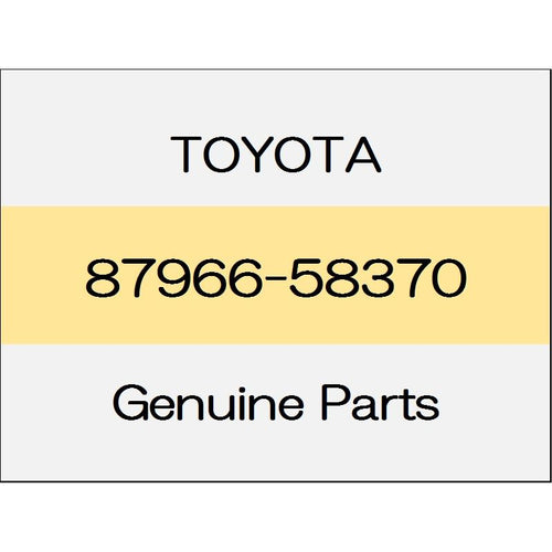 [NEW] JDM TOYOTA ALPHARD H3# The outer mirroring the tractor (L) 1801 ~ Panoramic with Mick View Monitor 87966-58370 GENUINE OEM