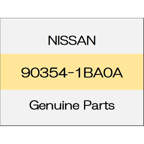 [NEW] JDM NISSAN SKYLINE CROSSOVER J50 Corner upper molding (R) 90354-1BA0A GENUINE OEM
