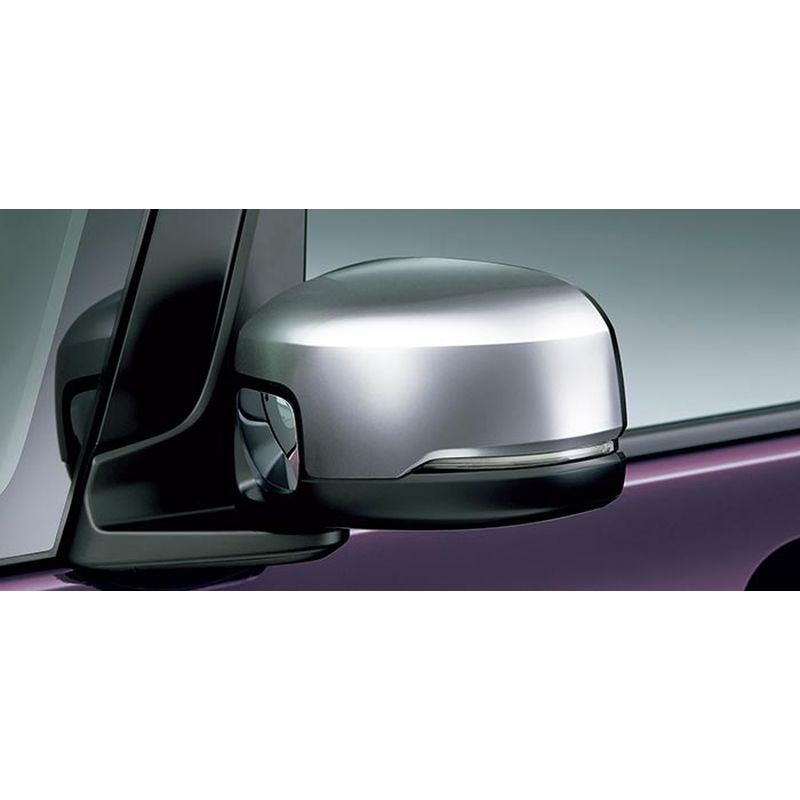 [NEW] JDM Honda N-BOX JF3/4 Door Mirror Cover Silver Genuine OEM
