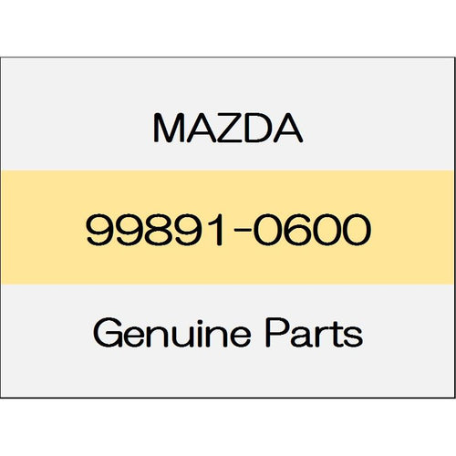 [NEW] JDM MAZDA DEMIO DJ Nut 99891-0600 GENUINE OEM