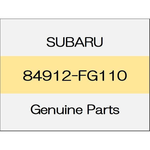 [NEW] JDM SUBARU FORESTER SK License lamp lens and body 84912-FG110 GENUINE OEM