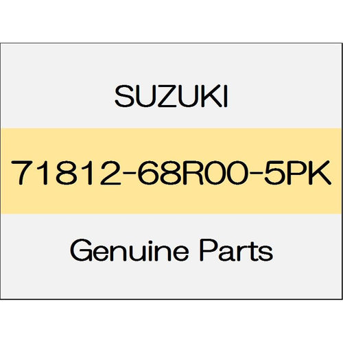 [NEW] JDM SUZUKI SWIFT SPORTS ZC33 Rear side bumper (R) 71812-68R00-5PK GENUINE OEM
