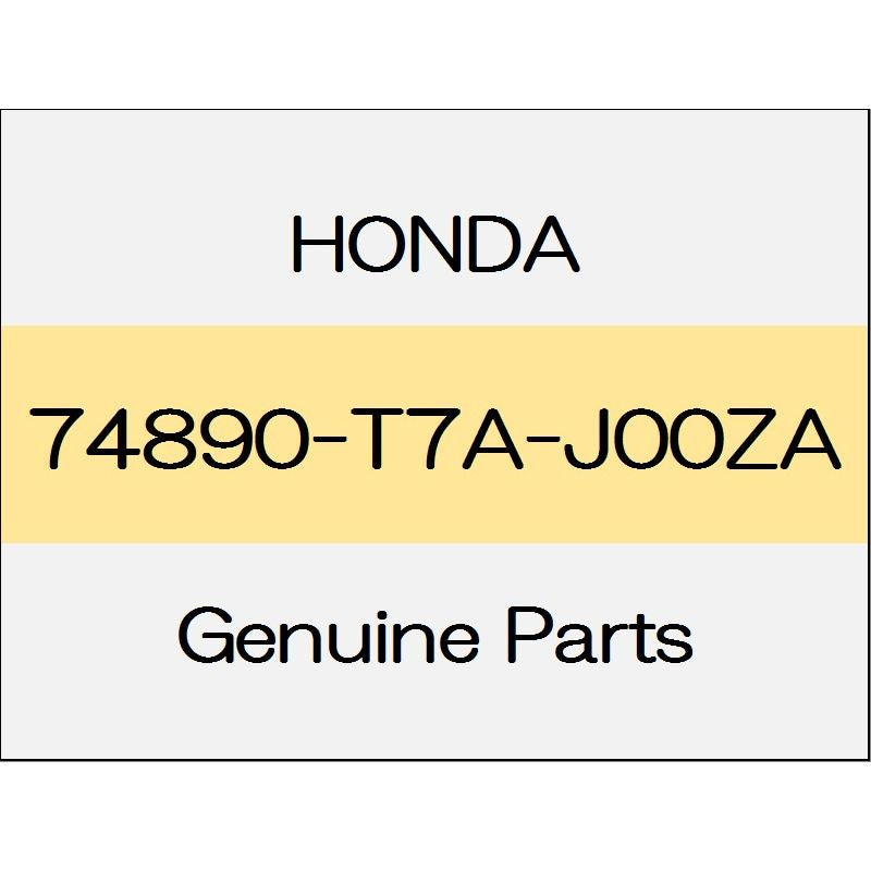 [NEW] JDM HONDA VEZEL RU Rear license garnish Assy back camera-free 1802 ~ body color code (YR642M) 74890-T7A-J00ZA GENUINE OEM