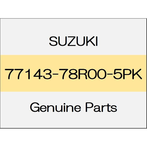 [NEW] JDM SUZUKI JIMNY JB64 Roof side drip rear cap (mono tone roof only) 77143-78R00-5PK GENUINE OEM