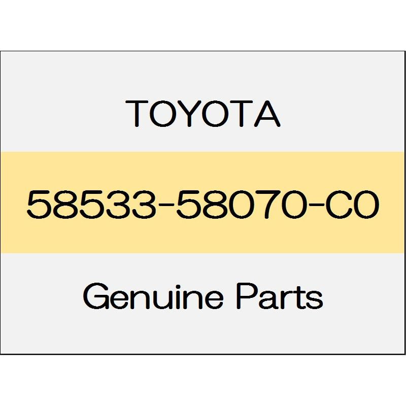 [NEW] JDM TOYOTA ALPHARD H3# Floor carpet cover center (R) 58533-58070-C0 GENUINE OEM