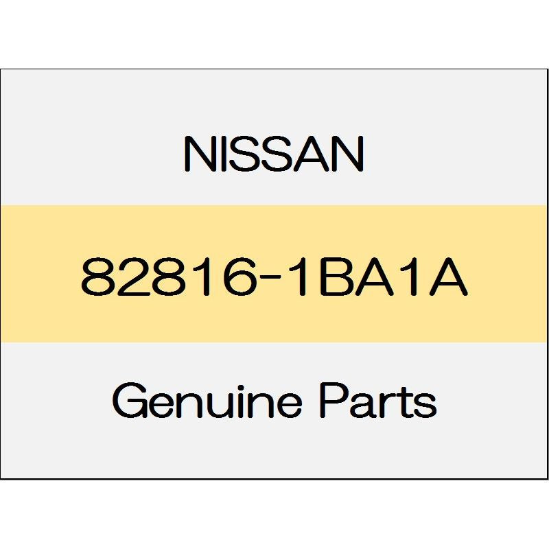 [NEW] JDM NISSAN SKYLINE CROSSOVER J50 Rear door sash Front tape (R) 82816-1BA1A GENUINE OEM