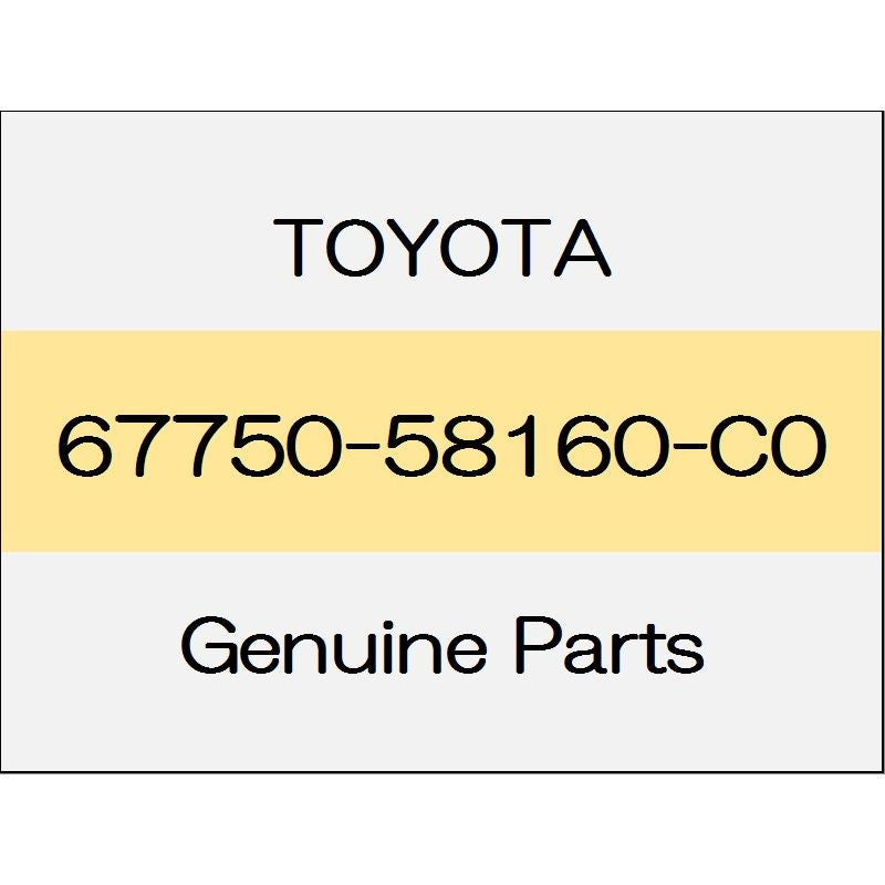 [NEW] JDM TOYOTA ALPHARD H3# Back door trim board Assy genuine car navigation system with a power back digital rearview mirror affixed to the door 67750-58160-C0 GENUINE OEM