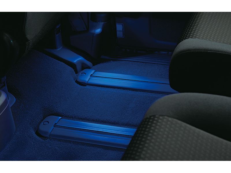 [NEW] JDM Honda STEP WGN RP Foot Light LED Blue Illumination Genuine OEM3
