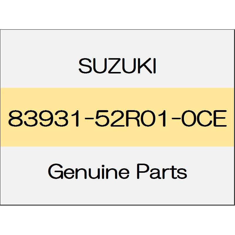 [NEW] JDM SUZUKI SWIFT SPORTS ZC33 The rear door outer front tape (R)  83931-52R01-0CE GENUINE OEM