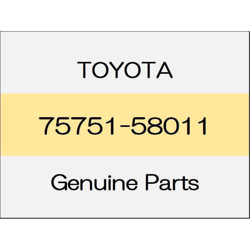 [NEW] JDM TOYOTA ALPHARD H3# Front door window frame molding Front (R) 1701 ~ 75751-58011 GENUINE OEM