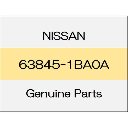 [NEW] JDM NISSAN SKYLINE CROSSOVER J50 Front fender front protector (L) 63845-1BA0A GENUINE OEM