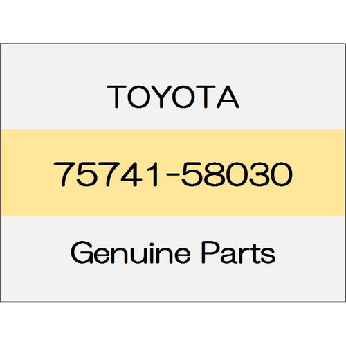 [NEW] JDM TOYOTA ALPHARD H3# Rear door outside molding (R) 75741-58030 GENUINE OEM