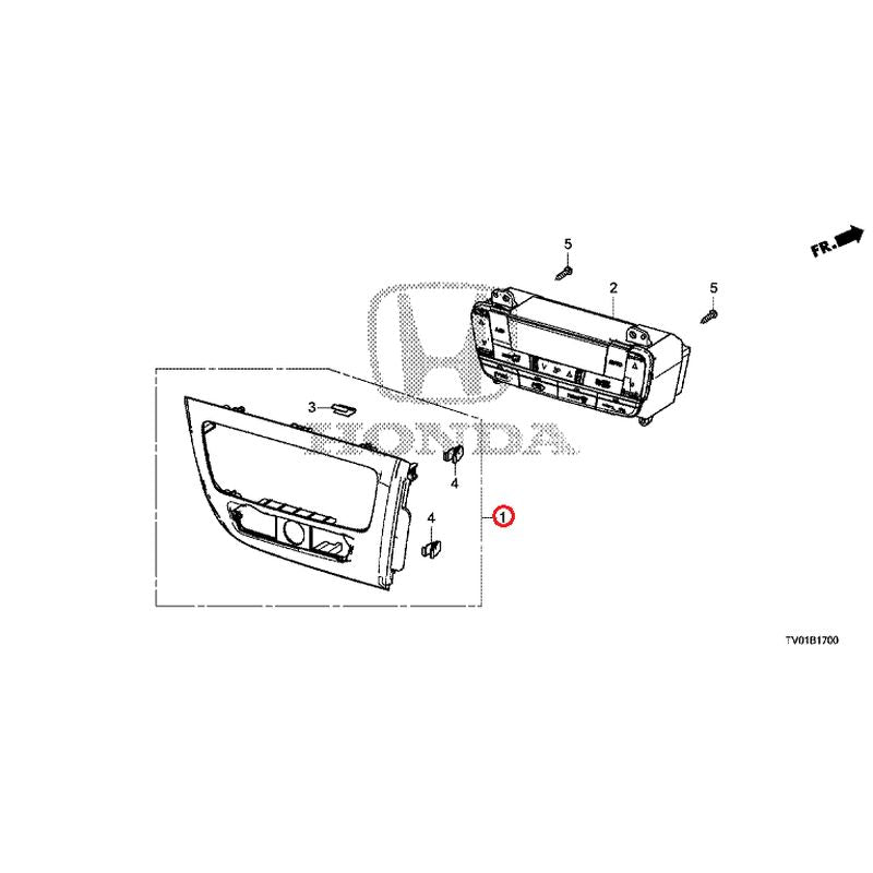 [NEW] JDM HONDA CIVIC FK2 2015 Auto Air Conditioner Control GENUINE OEM