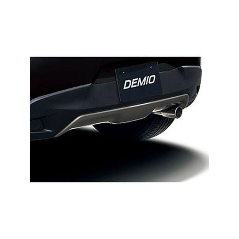 [NEW] JDM Mazda Demio DJ Rear Under Garnish Dark Silver Genuine OEM