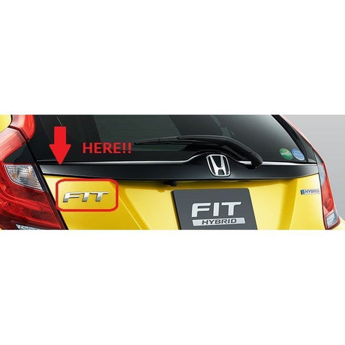 [NEW] JDM Honda Fit GK Rear Emblem Genuine OEM