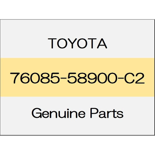 [NEW] JDM TOYOTA ALPHARD H3# Rear spoiler body color code (222) 76085-58900-C2 GENUINE OEM