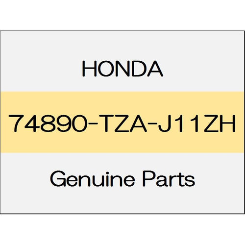 [NEW] JDM HONDA FIT eHEV GR Rear license garnish Assy back camera-free body color code (NH731P) 74890-TZA-J11ZH GENUINE OEM