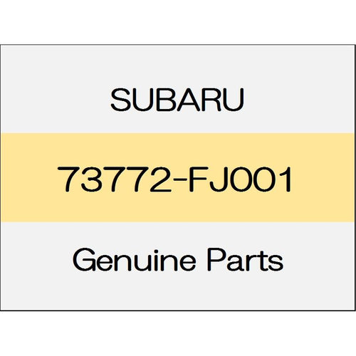 [NEW] JDM SUBARU LEVORG VM Air conditioner label 73772-FJ001 GENUINE OEM