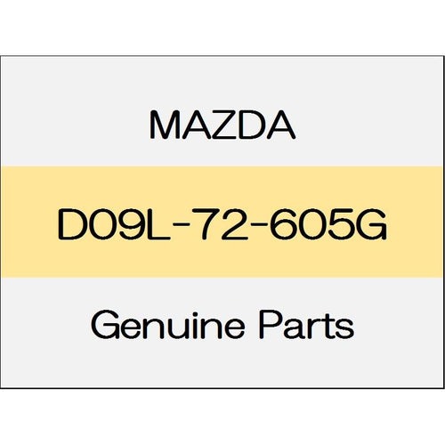 [NEW] JDM MAZDA DEMIO DJ Glass run channel (non-reusable parts) (R) D09L-72-605G GENUINE OEM